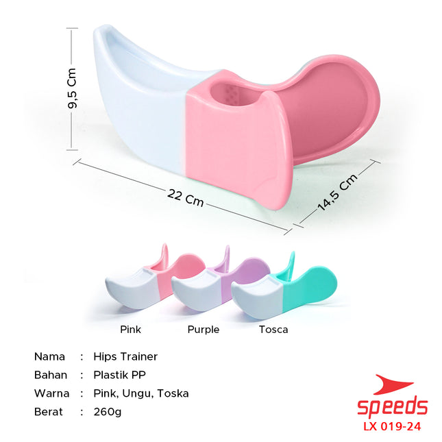SPEEDS Hip Trainer Alat Olahraga Yoga Paha dan Kaki Leg Trainer Alat Senam Kegel 019-24