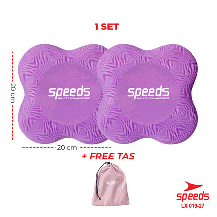 SPEEDS Yoga Pad Knee Kneepad Elbow Joint Support All-Purpose Padded Yoga Pad for Knees, Feet, Elbows, Hands 019-27