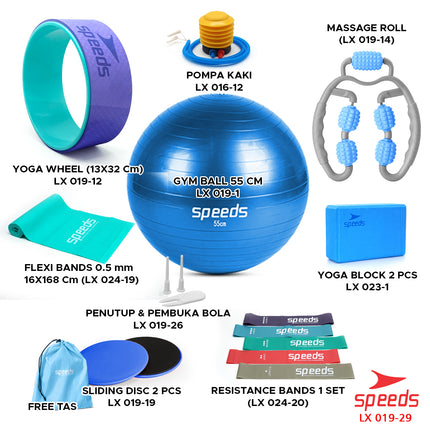 SPEEDS Yoga Ring Set 9in1 019-29