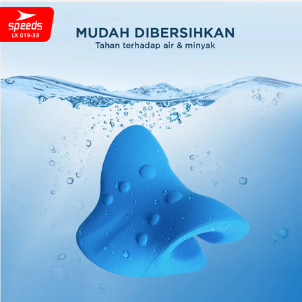 SPEEDS Bantal Pijat Leher Bentuk C-Rest 019-33