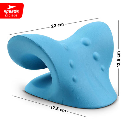 SPEEDS Bantal Pijat Leher Bentuk C-Rest 019-33