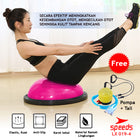 SPEEDS Balance Step Bosu Ball fitness alat olahraga bola yoga gymball ori barang import 019-4