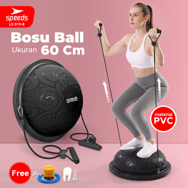 SPEEDS Balance Step / Bosu Ball Pembakar Lemak Olahraga 019-8