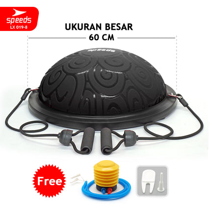 SPEEDS Balance Step / Bosu Ball Pembakar Lemak Olahraga 019-8