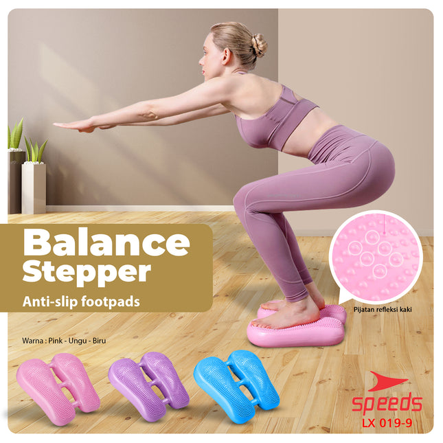 SPEEDS Balance Ball Balance Stepper Pad Alat Keseimbangan Badan Untuk Fitness Air Cilmber 019-9