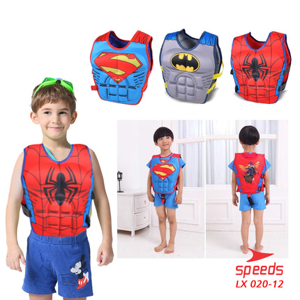 SPEEDS Pelampung Renang Anak bergambar Superhero, Bahan bagus Murah Rompi Vest Life Jacket 020-12