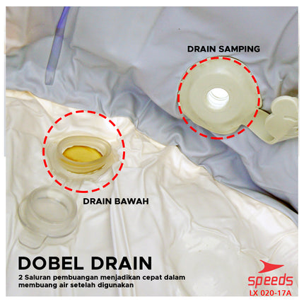 SPEEDS Bak Mandi Lipat Folding Bathtub Portable Bathtub Lipat Tempat Mandi Dewasa SPA Air Hangat 020-17