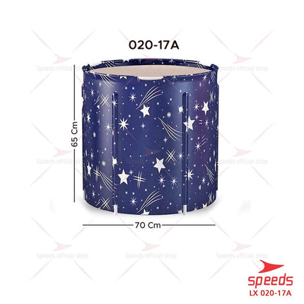 SPEEDS Bak Mandi Lipat Folding Bathtub Portable Bathtub Lipat Tempat Mandi Dewasa SPA Air Hangat 020-17