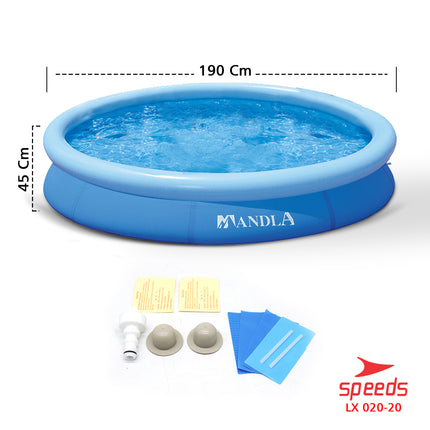 SPEEDS Kolam Mandi Anak Kolam Renang Anak dan Bayi PVC Portable Swimming Pool Bulat Kolam Mandi Bola 020-20