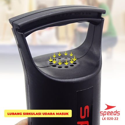 SPEEDS Pompa Angin Manual Pompa Kasur Angin Double Quick Pompa Udara Manual Kompa Tangan 020-22