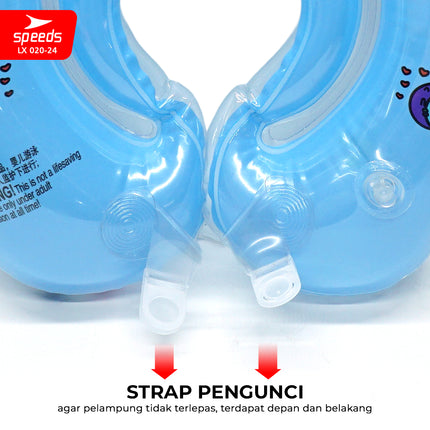 SPEEDS Pelampung Renang Bayi Anak Swim Trainer Training Ban ApungRenang Bayi Baby Float Ring Safety 020-24