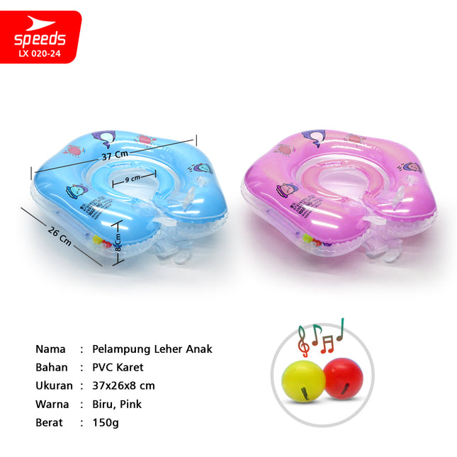 SPEEDS Pelampung Renang Bayi Anak Swim Trainer Training Ban ApungRenang Bayi Baby Float Ring Safety 020-24