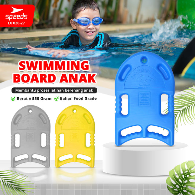 SPEEDS Papan Pelampung Renang  Papan Seluncur Anak Swimming Board Anak Papan Training Kick Board Kolam Renang 020-27