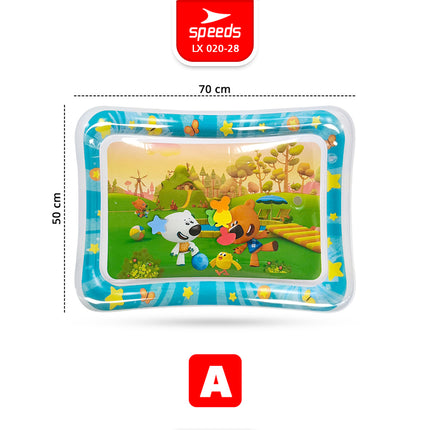 SPEEDS Water Playmat Baby Water Play Matras Air Bayi Mainan Air Kolam Edukasi Water Portable 020-28