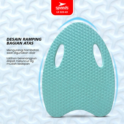 SPEEDS  Eva Swimming Board Kick Board Papan Pelampung Ringan Renang Anak Olahraga Air Pemula 020-43