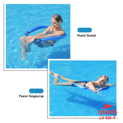 SPEEDS Pelampung Stick Jaring Dewasa dan Anak, Jadi kursi, Bahan bagus, Pelampung Life Vest 020-9