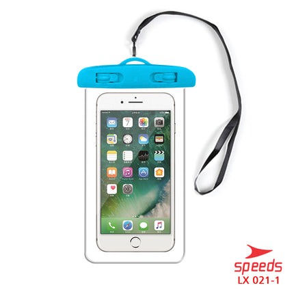 SPEEDS Sarung HP Tempat HP Case Kantong Anti Air Waterproof Handphone Anti Air Max 7Inch 021-1