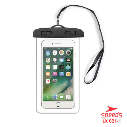 SPEEDS Sarung HP Tempat HP Case Kantong Anti Air Waterproof Handphone Anti Air Max 7Inch 021-1