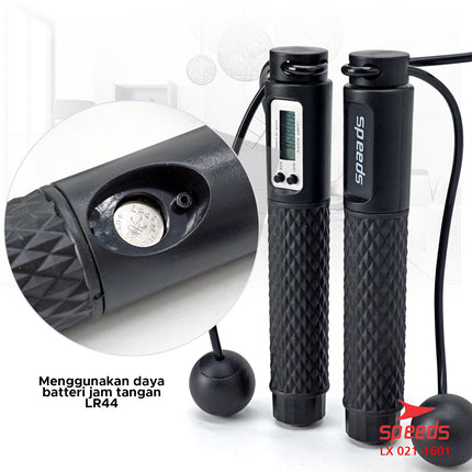 SPEEDS Skipping Lompat Tali Untuk Olahraga Loncat Jump Rope Alat Olahraga Original 021-1601