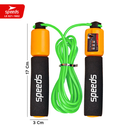SPEEDS Skipping Skiping Lompat Tali Loncat Jump Rope Alat Olahraga Anak Remaja Dewasa 021-1602