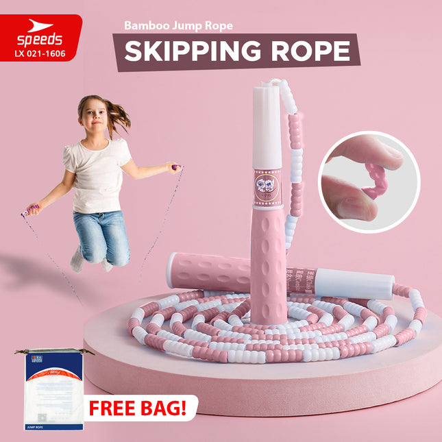 SPEEDS SKIPPING LOMPAT TALI JUMP ROPE BERKUALITAS TERMURAH TERLARIS BARANG 021-1606
