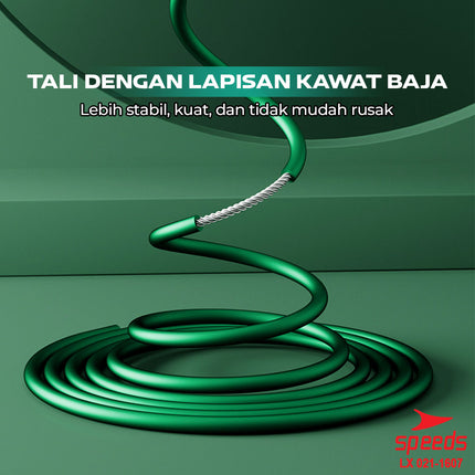 SPEEDS Lompat Tali Skiping Hitung Automatis Jump Skipping Rope LX 021-1607