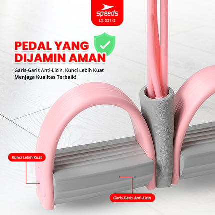 SPEEDS Tummy Trimmer Alat Fitness Alat Olahraga Pengecil Perut Dan Pembakar Lemak 021-2