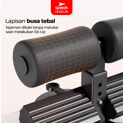 SPEEDS Sit Up Stand Alat Trimmer Bantu Holder Penahan Kaki Olahraga Pegangan Kaki Fitness Yoga Gym 022-2B