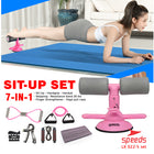 SPEEDS 1 Set Alat Fitness 7in1 Sit Up Stand Set Alat Fitness Olahraga Gym Skipping Rope Handgrip Satu Set 022-5