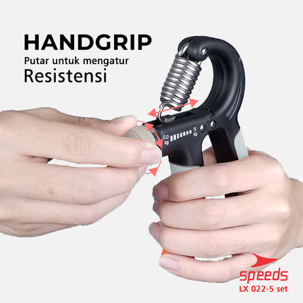 SPEEDS 1 Set Alat Fitness 7in1 Sit Up Stand Set Alat Fitness Olahraga Gym Skipping Rope Handgrip Satu Set 022-5