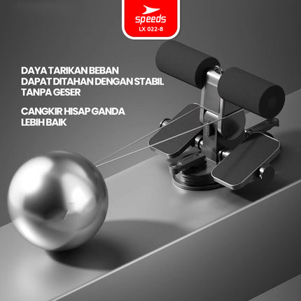 SPEEDS Sit Up Stand Alat Trimmer Bantu Holder Penahan Kaki Olahraga Pegangan Kaki Fitness Yoga Gym 022- 8