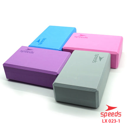 SPEEDS Yoga Blok Prick Pilates EVA Brick Foam Alat Fitnes Yoga Balok Yoga Alat Bantu 023-1