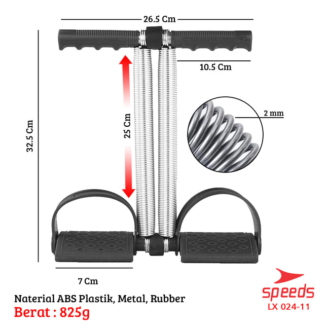 SPEEDS Tummy Trimmer Double Spring 024-11