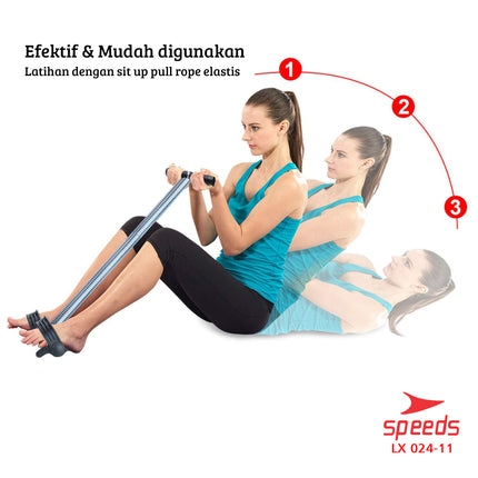 SPEEDS Tummy Trimmer Alat Fitness Olahraga Pengecil Perut dan Pembakar Lemak Double Spring 024-11