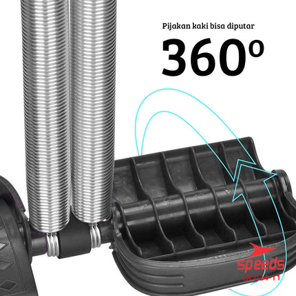 SPEEDS Tummy Trimmer Alat Fitness Olahraga Pengecil Perut dan Pembakar Lemak Double Spring 024-11