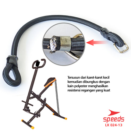SPEEDS Tali Elastis Power Squat Tali Beban Elastis Tali Lentur Sports Equipment Original 024-13