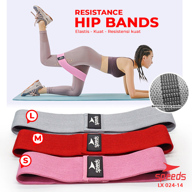 SPEEDS Tali Yoga Hip Bands Resistance Bands Tali Fitness Gym 024-14
