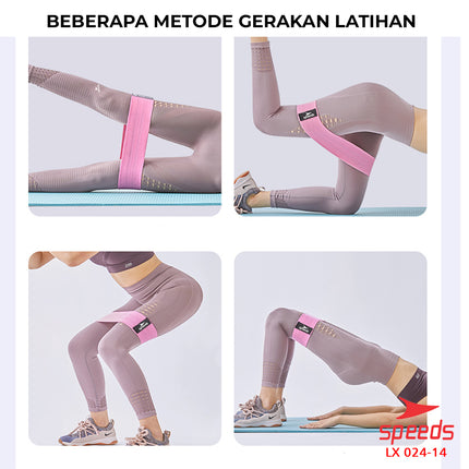 SPEEDS Tali Yoga Hip Bands Resistance Bands Tali Fitness Gym 024-14