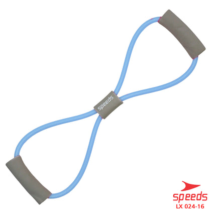SPEEDS Tali Stretching Fitness Gym Yoga Stretch Rope Resistance Bands 8 Toning Tube Tali Olahraga 024-16