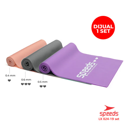 SPEEDS Resistance Band Sheet Premium Power Band Karet Fitness Gym Karet Yoga 024-19