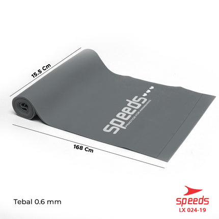 SPEEDS Resistance Band Sheet Premium Power Band Karet Fitness Gym Karet Yoga 024-19