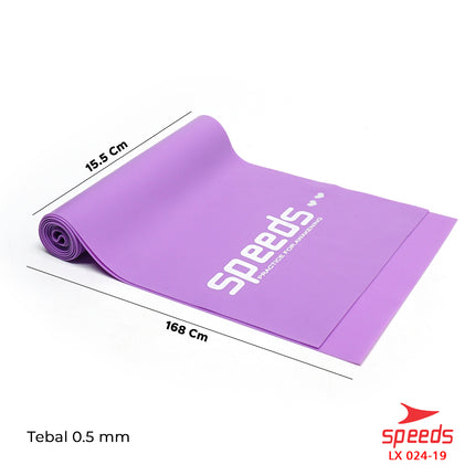 SPEEDS Resistance Band Sheet Premium Power Band Karet Fitness Gym Karet Yoga 024-19