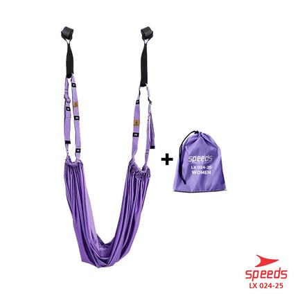 SPEEDS Swing Yoga Set Aerial Yoga Gravity Inversion Pilates Yoga Hammock Swing Pilates Resistance Band Power Band Karet Fitness Melar 024-25
