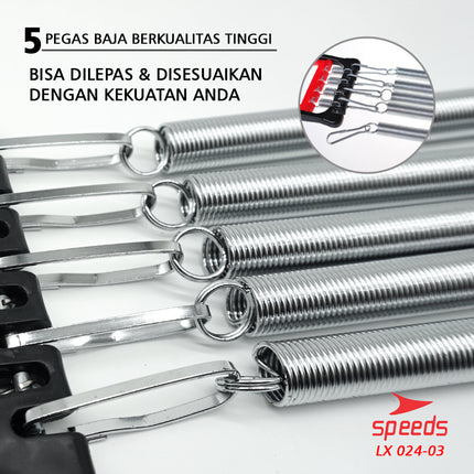 SPEEDS Spring Chest Pull / Alat Fitness Portable Gym Fitness berkualitas 024-3
