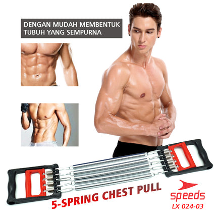 SPEEDS Spring Chest Pull / Alat Fitness Portable Gym Fitness berkualitas 024-3