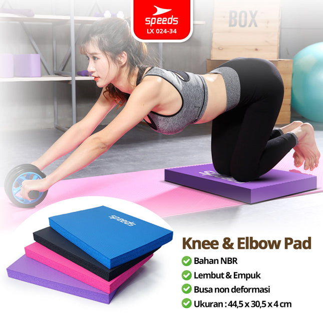 SPEEDS Balance Pad Knee Pad Bantalan Yoga Olahraga Matras Lutut Pilates Empuk Cushion 024-34