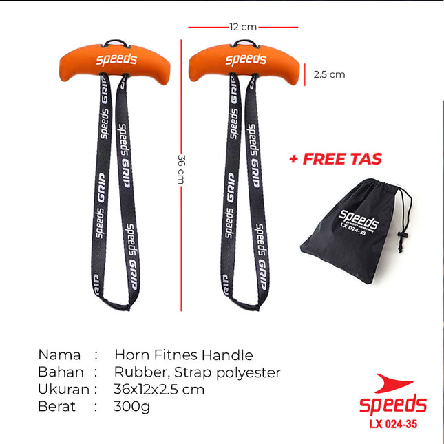 SPEEDS Horn Fitness Handles Grip 024-35
