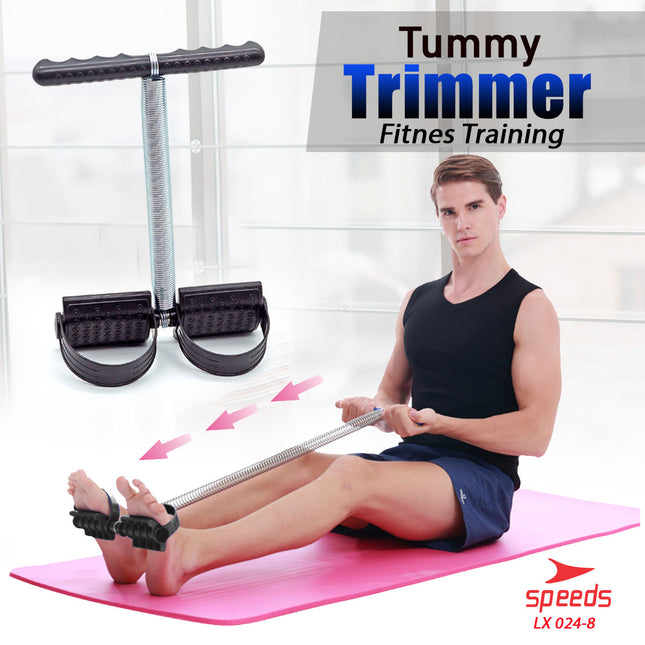 SPEEDS Tummy Trimmer alat fitness alat olahraga pengecil perut dan pembakar lemak Spring 024-8