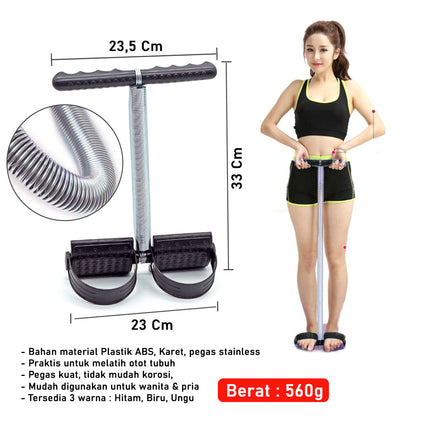 SPEEDS Tummy Trimmer alat fitness alat olahraga pengecil perut dan pembakar lemak Spring 024-8