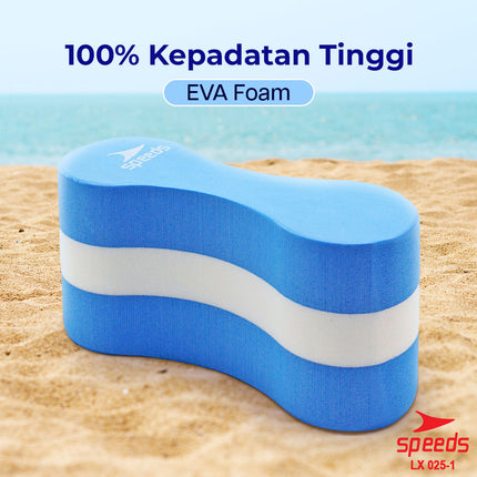 SPEEDS Pullboy Pullbouy Pelampung Berenang Jepit Paha Spons Latihan Renang Pull Buoy Portabel 025-1